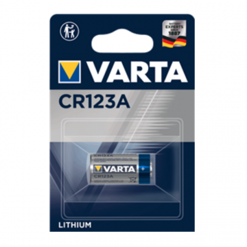 Batteria CR123A Varta Alkalina