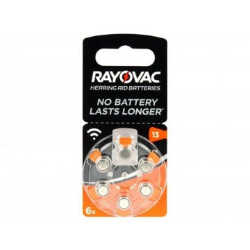 Batterie per apparecchi acustici Rayovac 13