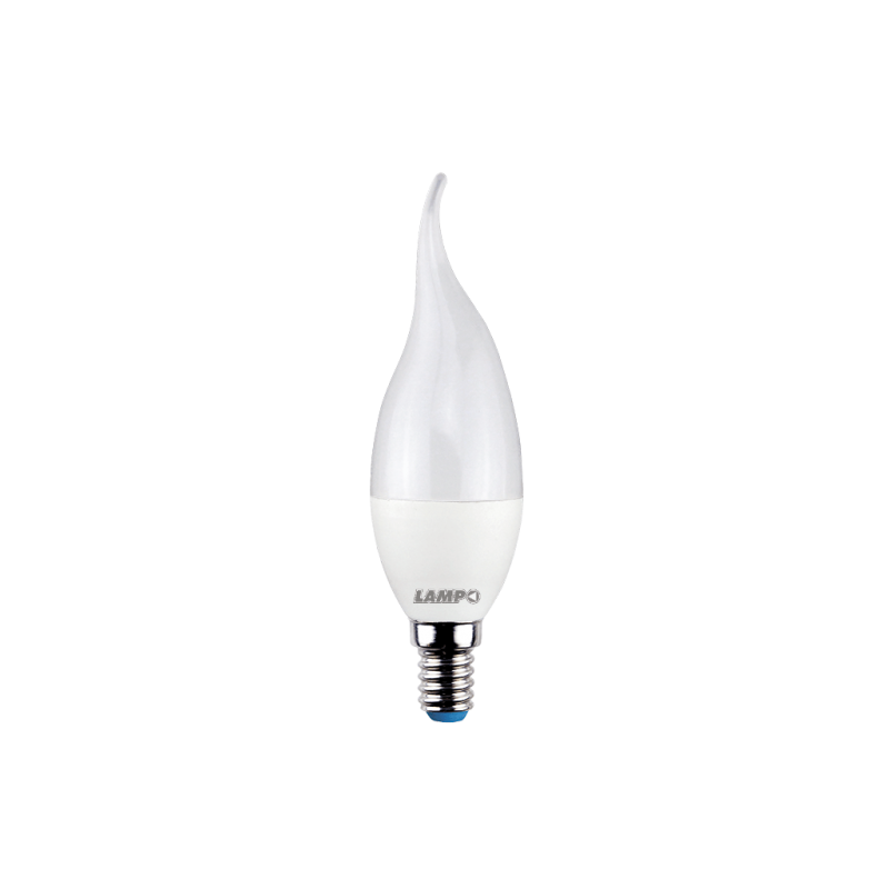 Lampadina led colpo di vento Lampo 8W 3000K luce calda attacco E14