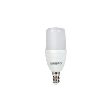 Lampadina led tubolare Lampo 10W 3000K luce calda attacco E14