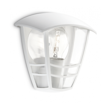 Lanterna Philips in alluminio bianco 1xE27