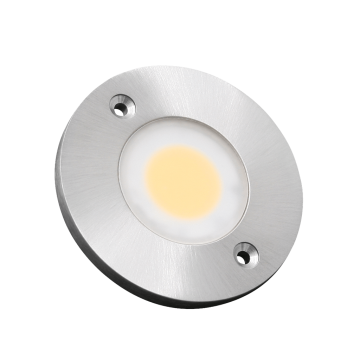 Faretto a led tondo Lampo ultrasottile da superficie Ø60 mm 3000K luce calda 3W 12V IP40