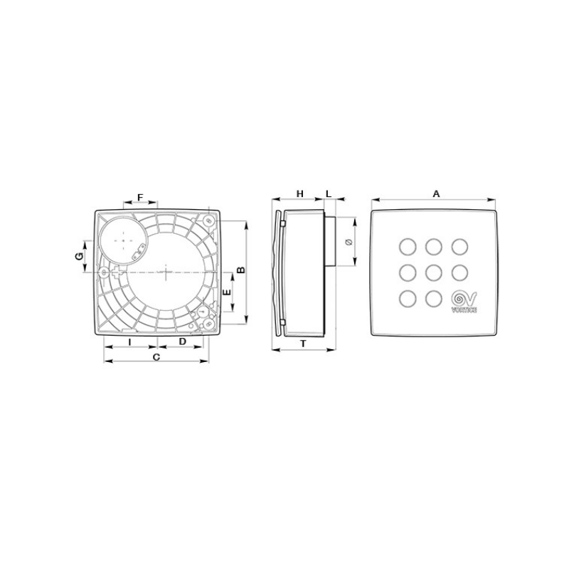 Aspiratore Bagno Vortice VORT MICRO S 11900 - Centrifugo Da Condotto, Diametro 100mm, Portata 90 M³/h - Foto 11