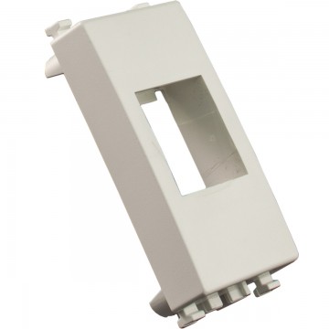 Adattatore Keystone RJ45 RJ12 Fanton per Vimar Eikon Bianca