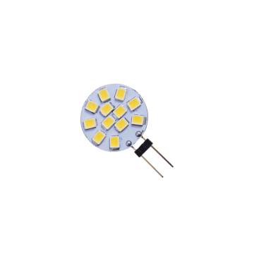 Lampadina led bispina Lampo 1.8W 2700K luce calda attacco G4 12V