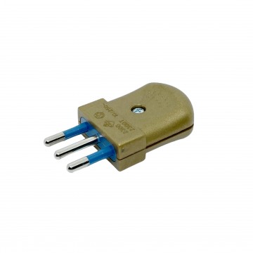 Spina volante Lampo 10A Oro