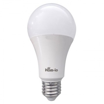 Lampada led Smart WiFi bianco dinamico 2700K-6500K 10W E27 Hom-io