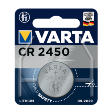 Batteria CR 2450 Varta a Litio