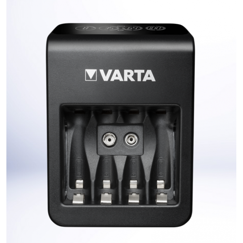 CARICA BATTERIE x 8 AA o 8 AAA con Display LCD VARTA+ 8 STILO 2100 mhA -  Varta