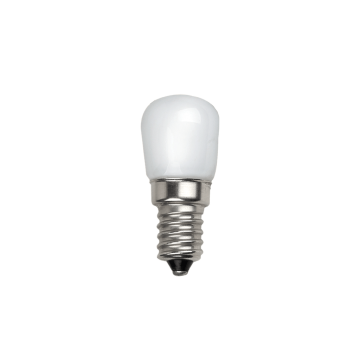 Lampadina led piccola pera Lampo 1.5W 6400K luce fredda attacco E14