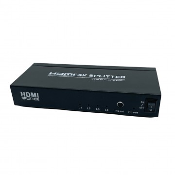 Distributore di segnale HDMI 4K 1inX4out splitter HDMI 4K Elcart