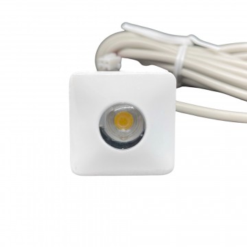 Mini faretto LED da incasso Ø25 mm Lampo 1W 4000K 30° bianco
