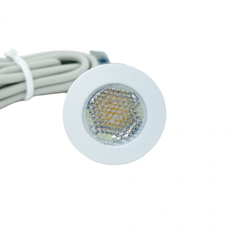 Deep faretto LED da incasso 10w bianco 3000k luce calda 70°