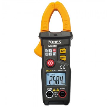 Pinza amperometrica autorange con display 3 ½ DGT CAT III 600V Nimex Elcart