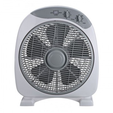 Ventilatore Box Fan 30 cm con timer e tre velocità Melchioni