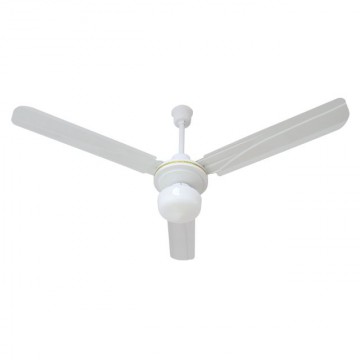 Ventilatore da soffitto tre pale con luce Ø120 cm MF 2216ASL Melchioni