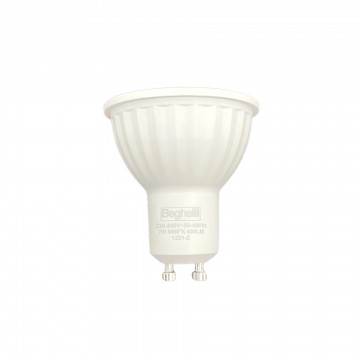 Lampadina led Beghelli 7W 4000K Luce Natura attacco GU10