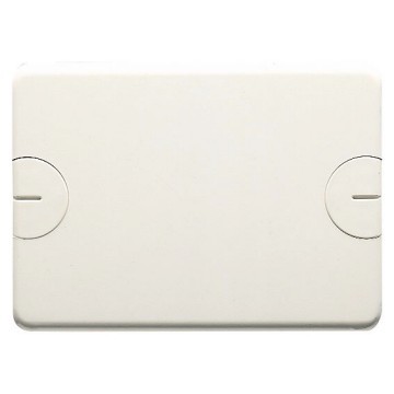 Placca cieca per scatola 503 con viti 3 Moduli Gewiss