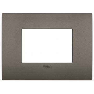 Placca Classic Metal 3 Moduli Vimar Arkè