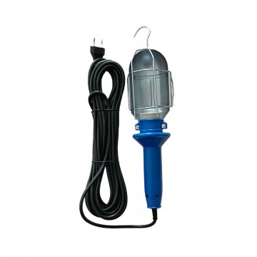 Lampada portatile FAEG con gabbia in metallo con cavo 10mt