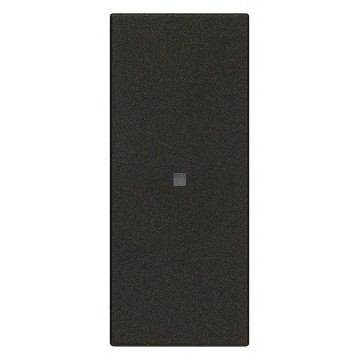 Tasto intercambiabile 1M assiale nero Vimar Linea Nera 31000A.G