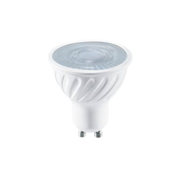 Lampadina led Lampo 5W 38° ad alta dissipazione 3000K Luce Calda attacco GU10