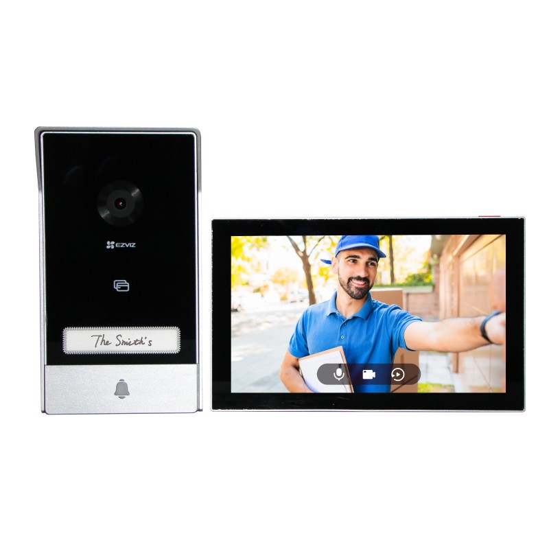 Smartwares CIP-37553 Telecamera IP Interni 2K, WiFi, Pan/Tilt, Rilevamento E Tracking Movimento, Audio Bidirezionale