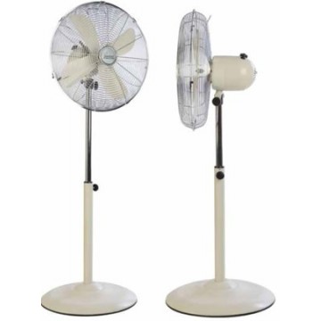 Ventilatore a piantana Vintage in metallo quattro pale con oscillazione Ø40 cm Bimar