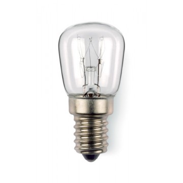 Lampadina per frigo Piccola Pera E14 15W 230V Wimex