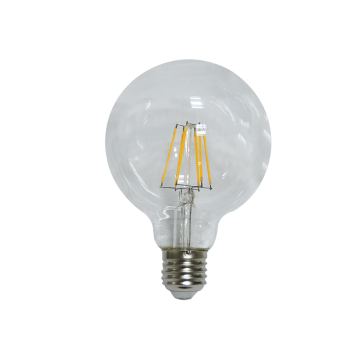 Lampadina led globo trasparente Lampo 8W 4000K luce naturale attacco E27 Ø95