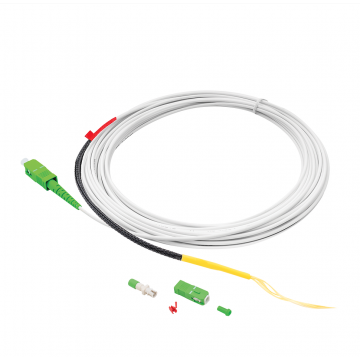 Bretella ottica monofibra FAIT 5 metri con sistema Easy Fiber da un lato EF1/05E 3100004