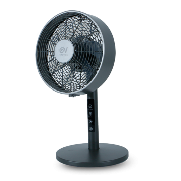 Ventilatore oscillante da tavolo Nero Vortice GORDON EVO 20/8"