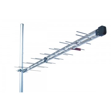 Antenna Emme Esse Log periodica con filtro Stub brevettato 5GLTEfree CH21...48