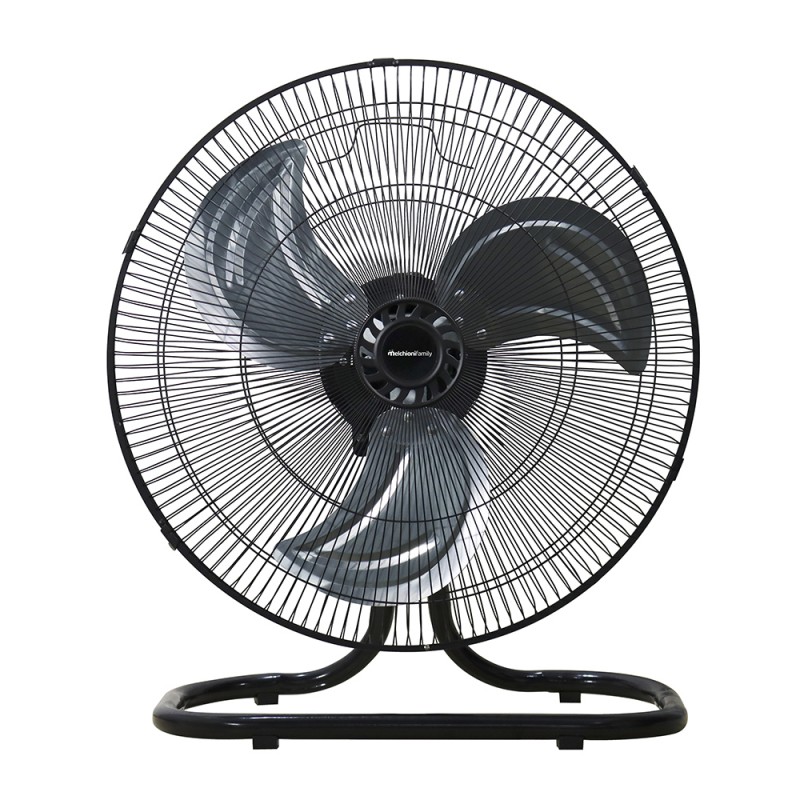 Ventilatore Da Terra Industriale Melchioni 45cm - 3 Pale In Metallo, 3 Velocità, 90W, Griglia Di Sicurezza - Foto 14