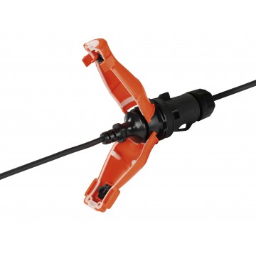 Adattatore da cantiere presa schuko/bivalente 2P+T 16A 200-250V IP65/IP67 Rosi POWER SHELL