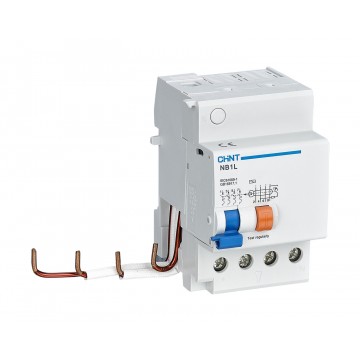 Blocco differenziale accoppiabile CHINT 4 Poli 50/63A 30MA Tipo A NB1L-63/4P-A30 51946