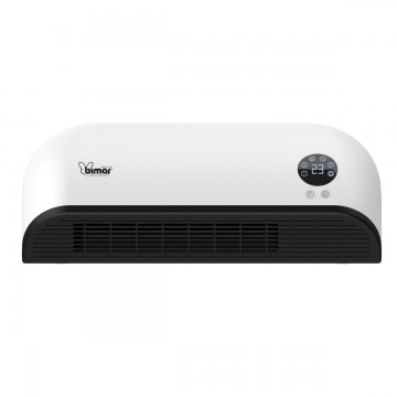 Termoventilatore da parete PTC Bimar HP093 con display e telecomando 2000W