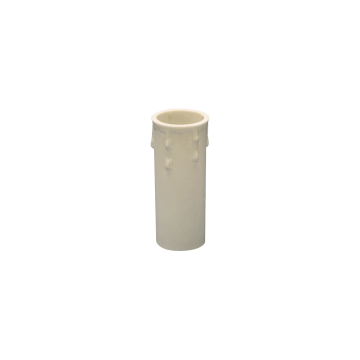 Finta candela bianca E14 85 mm Lampo