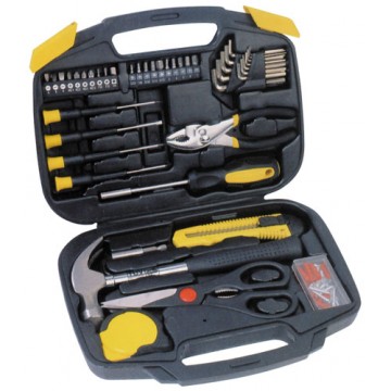 KIT di utensili per manutenzione per piccoli lavori domestici e manutenzioni da 45 Pezzi Melchioni