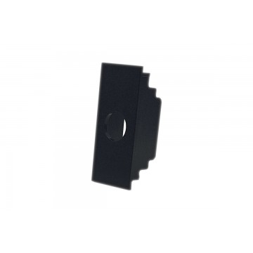 Copriforo Emme Esse per presa TV diretta Vimar Linea Nera 81XT1VLN