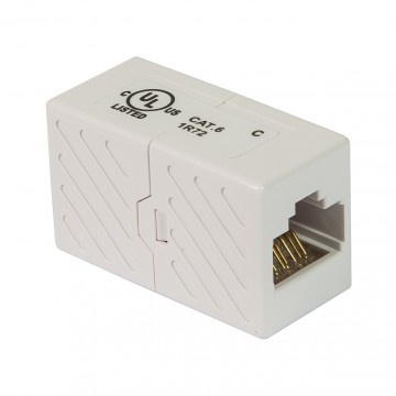 Accoppiatore RJ45 cat.6 UTP bianco non schermato Fanton 23748