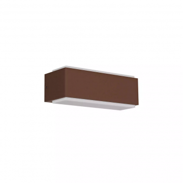 Applique biemissione a LED marrone scuro 3000K 7.7W IP65 Redo Dash Wall