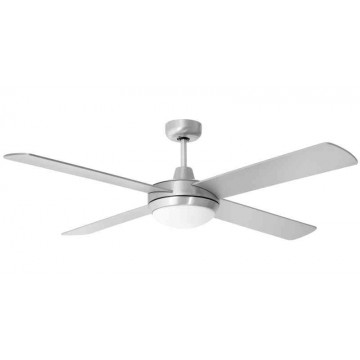 Ventilatore a soffitto 130cm con LED e pale grigie ST. BARTH CFG EV083