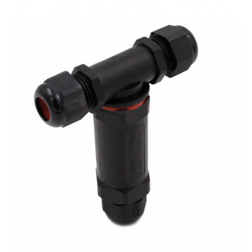 Giunto di connessione a T 3 poli per cavi 1.0 - 2.5mm2 IP68 Lampo CONNIP68T