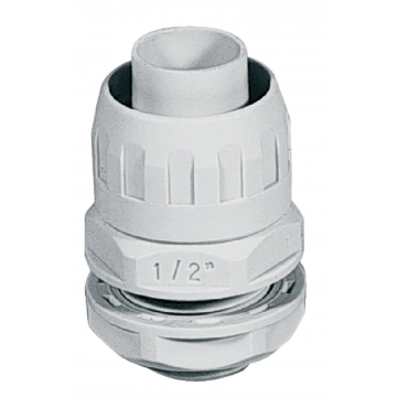 Raccordo Guaina-Scatola Ø40 mm IP65 Elettrocanali ECGX40
