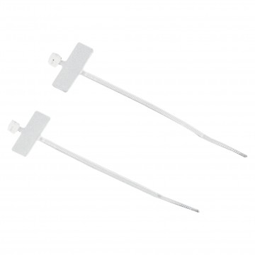 Fascette per cablaggio con targhetta bianca Elettrocanali EC8701025