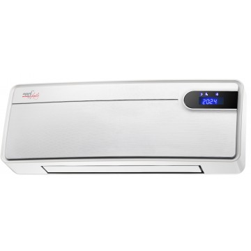 Termoventilatore da parete PTC Melchioni con display e telecomando 2000W IP22