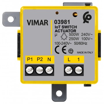 Modulo relè connesso IoT View Wireless Vimar 03981
