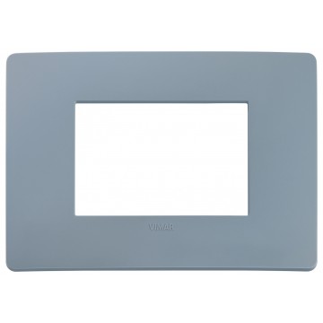 Placca Avio Matt 3 Moduli Vimar Plana UP 14653U.16